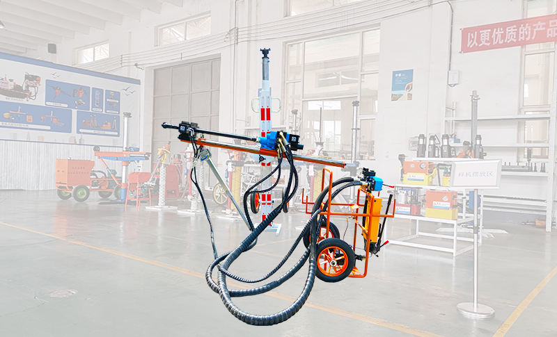 氣動防沖泄壓孔專用鉆機(jī)